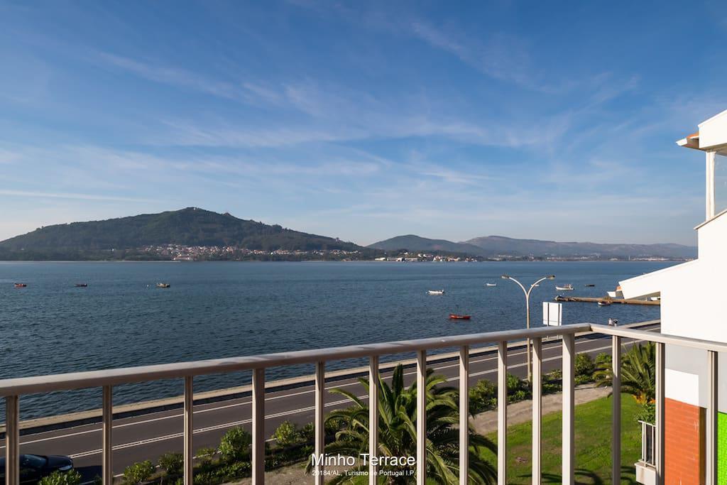 Minho Terrace Apartment Caminha Bagian luar foto