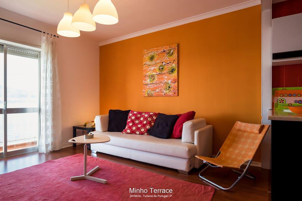 Minho Terrace Apartment Caminha Bagian luar foto